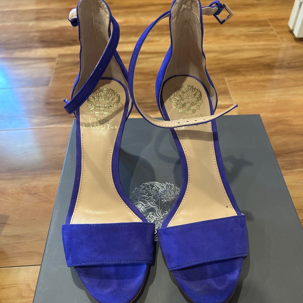 Vince Camuto Royal Blue Heeled Sandals